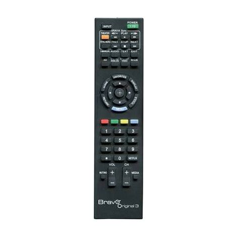 Bravo Original 3 Fernbedienung IR Wireless TV Drucktasten