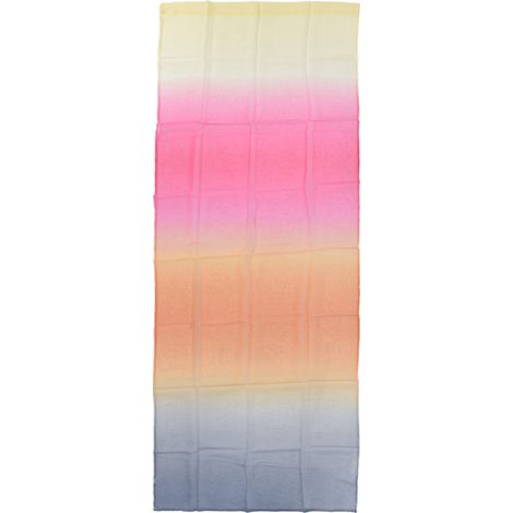 Voile de fenêtre dégradé 1x2.7m - Rideaux transparents modernes pour chambre et salle de jeux (1/5)