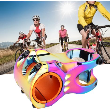 Potence vélo 35mm aluminium, légère et robuste, coloris assortis pour VTT et route. (1/4)