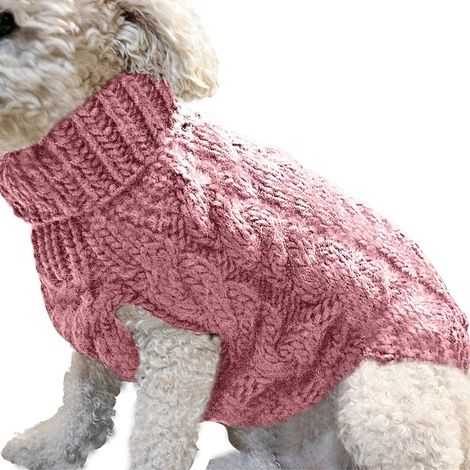 Manteau chaud pour chien, veste réversible imperméable, manteau d'hiver à carreaux style britannique, vêtements pour chien par temps froid, veste de neige confortable - Taille S (1/5)