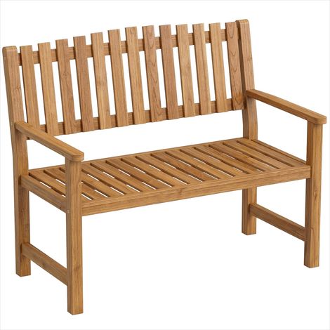 Banc de jardin 2 places en bois d'acacia massif 320 kg (1/5)