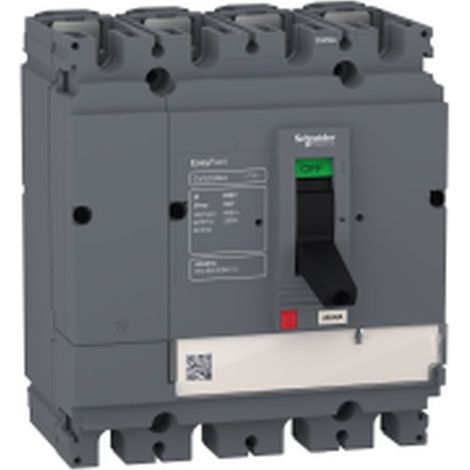 Interrupteur CVS250NA 250A 4P avec 4 pôles et une capacité de 250 ampères.