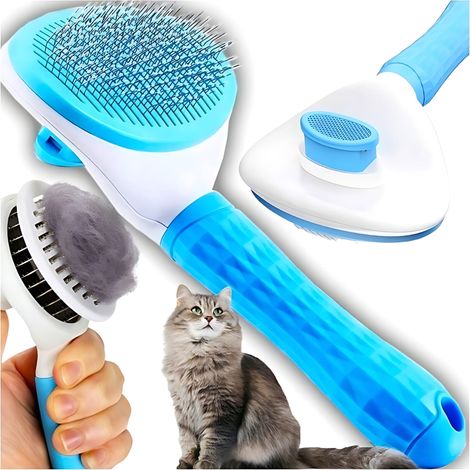 PETTINE SPAZZOLA PER PELO CORTO E LUNGO PER CANI E GATTI (1/5)