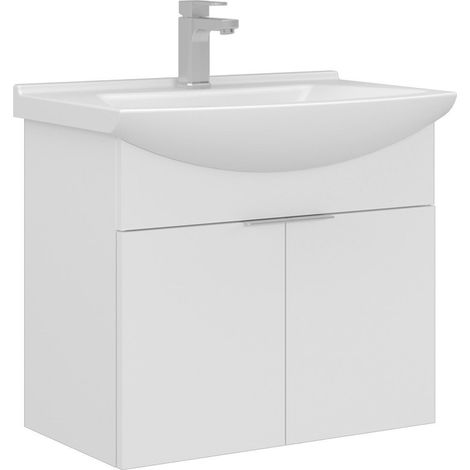Meuble Vasque "Purus 65" - 65 x 50 x 58 cm - White (1/3)