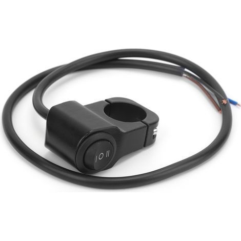 7/8-Zoll-Lenkerschalter mit Ein-/Ausschalter für Scheinwerfer und Nebelscheinwerfer sowie farbiger LED-Anzeige für 12-V-Motorräder und ATVs (1/5)