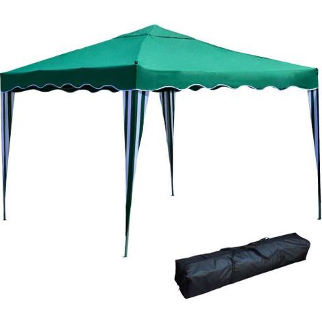 Gazebo Da Giardino Mod. Camel Pieghevole Struttura In Acciaio 300X300X260Cm (1/4)