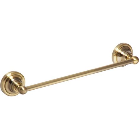 Porte-serviettes RETRO laiton bronze 36,5x6,5x6,5 cm (1/4)