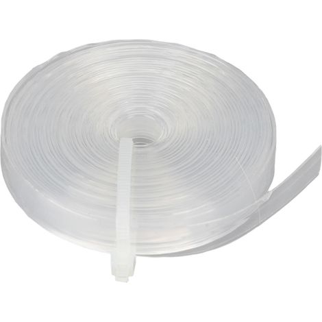 Ruban adhésif pour système capillaire 0,8mm de large, forte adhérence, rouleau blanc pour extensions capillaires en salon (1/5)