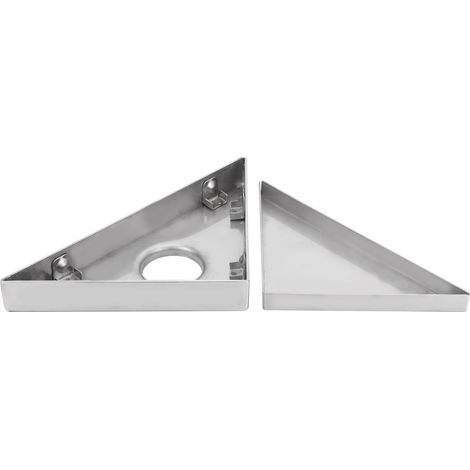 Drain de Sol Angulaire Invisible pour Salle de Bain, Douche et Balcon