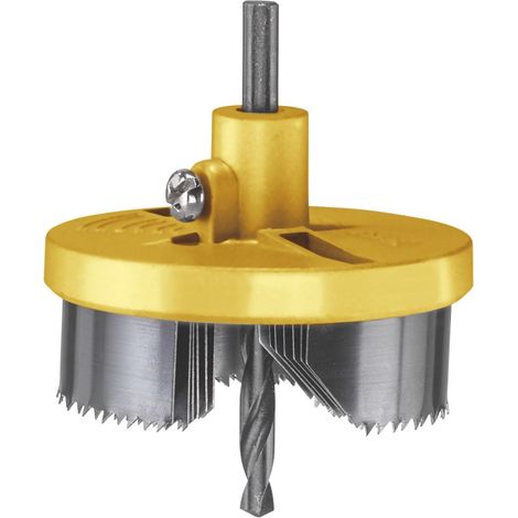 Sierra corona kwb amarilla 80 mm acero inoxidable (1/4)
