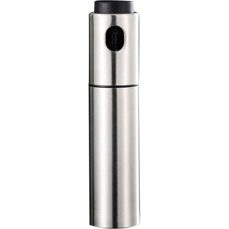 Vaporisateur d'huile 135 ml en acier inoxydable, distributeur de vinaigre rechargeable, pour barbecue, rôtissage et grillades. (1/5)