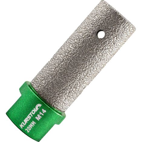 Fraise Diamantée pour Carrelage 20mm x M14 Fraise Diamant Meuleuse (1/5)