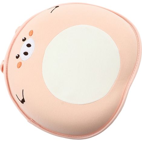 Babykissen, atmungsaktiv, stützend, schweißabsorbierend, bequem, für Autositz und Kinderbett, rosa, 25 x 24 x 3 x 1,5 cm / 9,84 x 9,44 x 0,6 Zoll (1/5)
