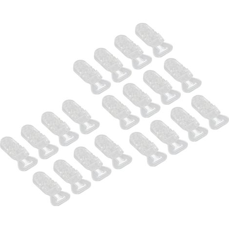 20 attaches transparentes anti-perte pour appareils auditifs, cordons de sécurité réglables grand modèle (1/5)