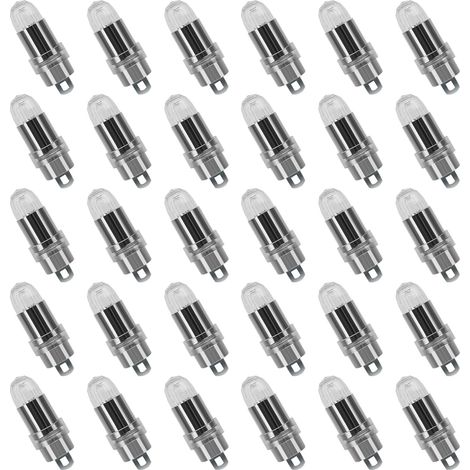 Pack of 30 LED Balloons, Light Lamps, Warm White, for Paper Lanterns, Decoration, Wedding, Party [Energy Class A+] (1/5)