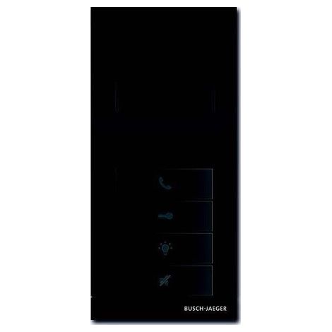 Busch-Jaeger – Interphone audio ABB 8300-0-0325 – Alimentation 230V – Pour bâtiments résidentiels – Mode de pose encastré – Vision nocturne intégrée