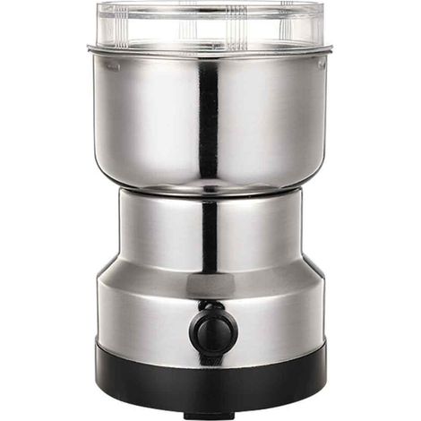 Moulin À Café Électrique - 300ml - Lames En Acier Inoxydable - Pour Grains Et Épices - 1 Pièce (1/5)