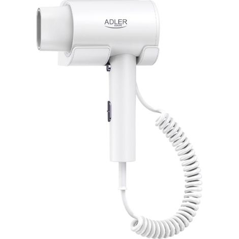 SECADOR DE PELO ADLER 2000W CON SOPORTE PARED - 3 TEMP