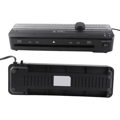 Kompaktes A4-Schubladenlaminiergerät FNL009 mit Graduiertenschneider, Fotolaminiergerät, Tischlaminiergerät, 320 mm/min, europäischer Standard AC220-240 V (1/5)