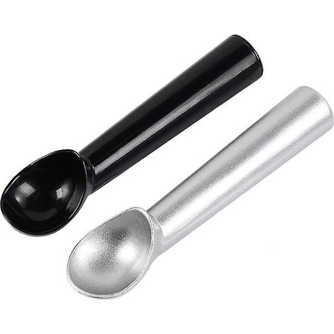 Cuillère à glace, lot de 2, 18 cm de long, revêtement antiadhésif, résistante au gel, pour la cuisine (1/3)