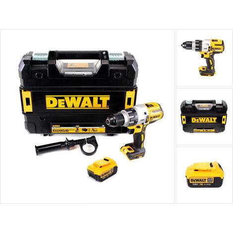 DeWalt DCD 996 NT trapano a percussione a batteria 18 V 95 Nm senza spazzole + 1x batteria ricaricabile 4,0 Ah + TSTAK - senza caricatore