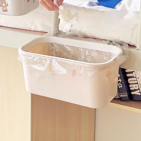 Sacchetto di raccolta per letti matrimoniali, sacchetto di raccolta in plastica da appendere per letti per bambini, ripiano salvaspazio per cellulari, occhiali, (1/5)