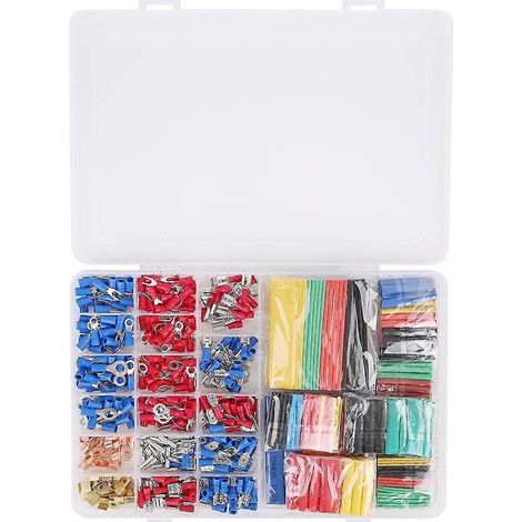 678-teiliges Crimp-Anschluss-Schrumpfschlauch-Set, kaltgepresstes Set, elektrische Bauteile