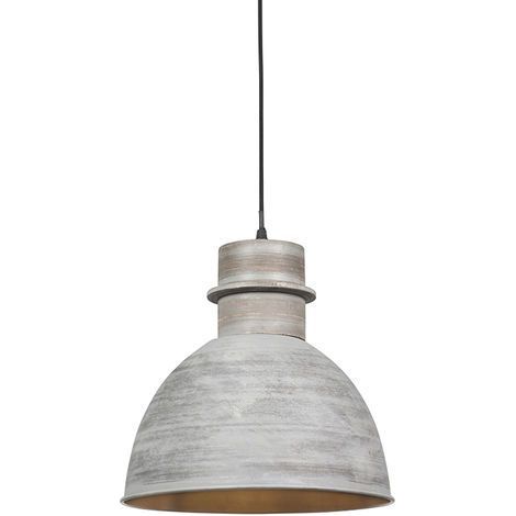 QAZQA Suspension style campagnard grise - Dory (1/5)