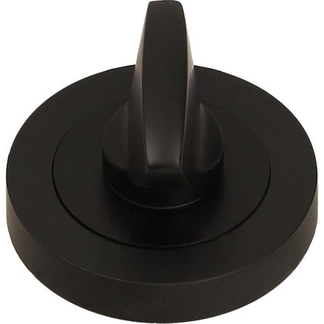 Plaque de fond PLT24-WC, noir mat, ronde (1/2)