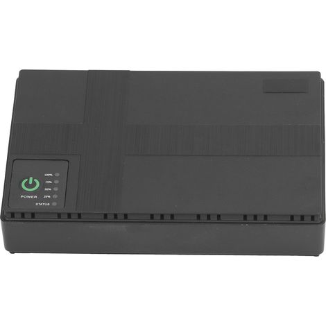Mini alimentation sans interruption (UPS) 5 V/9 V/12 V en sortie, entrée 85-265 V pour caméra et routeur (prise UE). (1/5)