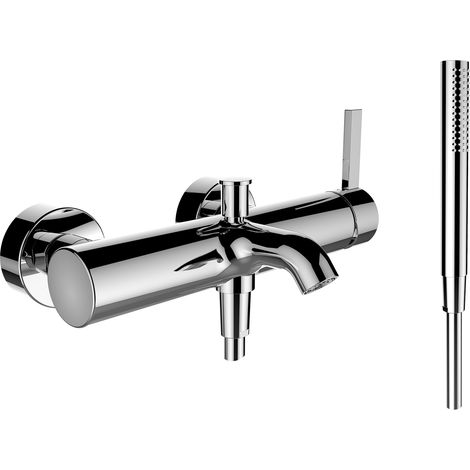 LAUFEN Kartell Mezclador monomando de bañera, visto, juego (1/3)