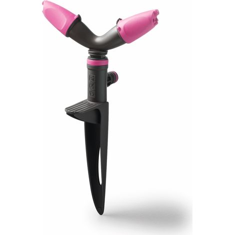 Aspersor "ROTAX" en estaca - Rosa GF