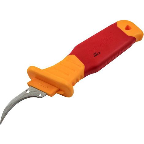 Faithfull VDE Stripping Knife Sickle Blade 205mm - Electrical Tool