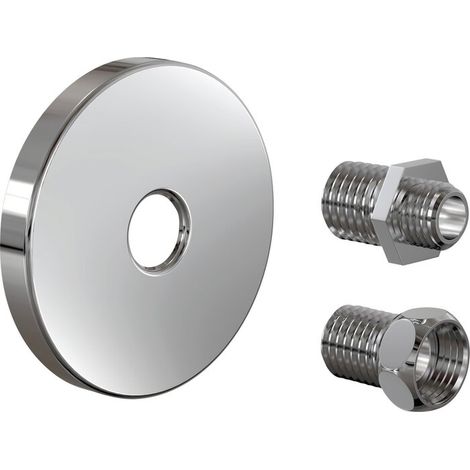 Cache de finition ROBIFIX MONO - WATTS - Diamètre 82 mm - Pour arrivées d'eau