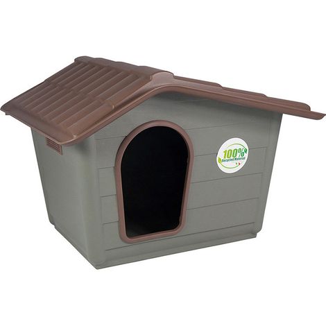 CASETA ECO GRANDE 100% MATERIAL RECICLADO CON DOBLE REJILLA DE VENTILACIÓN 99x70x75cm NAYECO