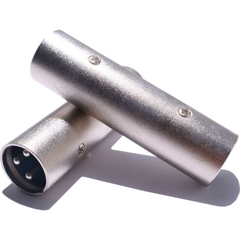 3-pin XLR to XLR converter, balanced converter, audio speaker connection jack (1/4)