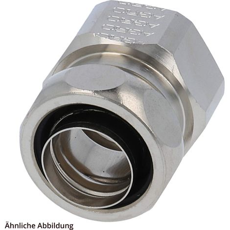 US2-M Metallverschraubung gerade Gewinde M32x1,5 für Schlauch-Außendurchmesser 36,0mm für Schlauch-Innendurchmesser 31,0mm - 1 Stück (1/2)