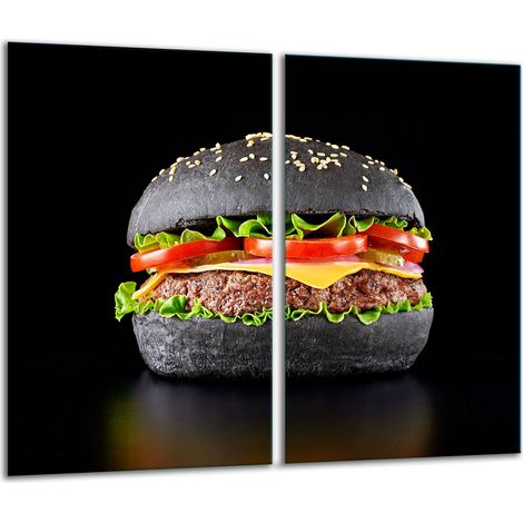 Tagliere di vetro 2x 30x52 hamburger (1/5)