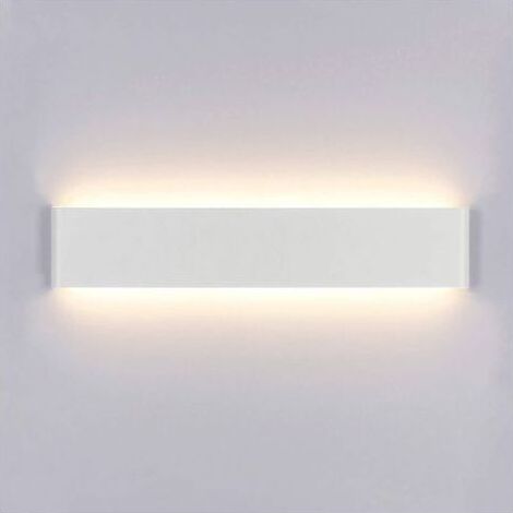 Applique Murale Interieur LED 40CM Lampe Murale Blanc Chaud Moderne Up Down Lampe 14W AC 220V Luminaire Mural pour Chambre Salon Escalier Couloir [Classe énergétique A+] (1/4)