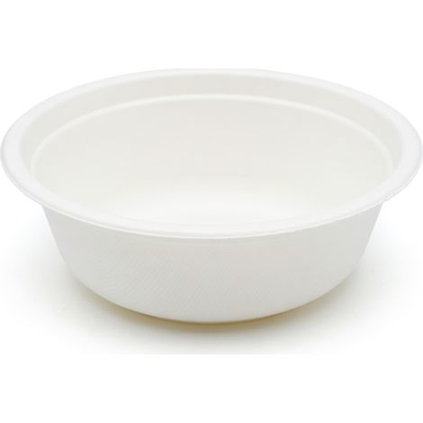 Bol jetable blanc renforcé 500 ml