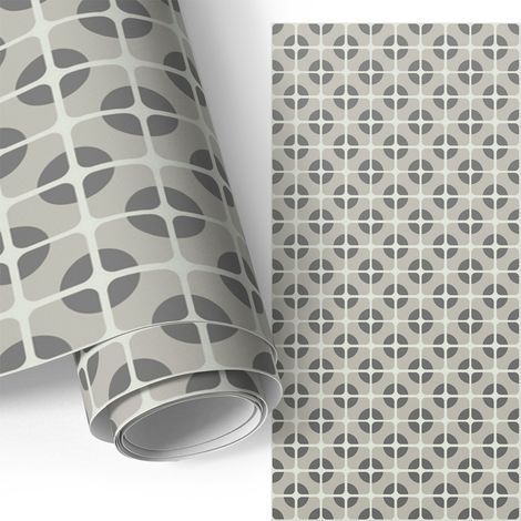 Klebefolie für Möbel - Möbelfolie - Selbstklebefolie - Küche folieren - Dekorfolie - Einfach zu reinigen - Geometrisches Muster 75x150 cm