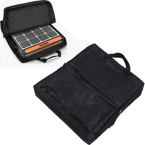 Doppellagige Tragetasche für Solarpanel, faltbare Reisetasche, gefütterte Sicherheitstasche