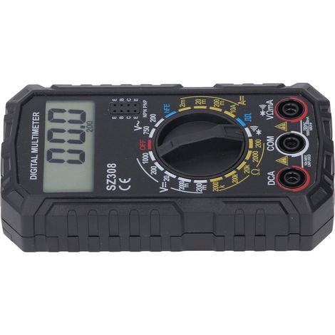 Multimètre numérique portable haute précision multifonction mini testeur de tension et de courant pour réparation et entretien (1/5)