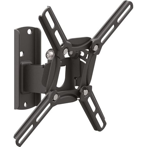 Support TV Mural pour écrans 13-43 Pouces, Inclinable et orientable, Plats (1/5)