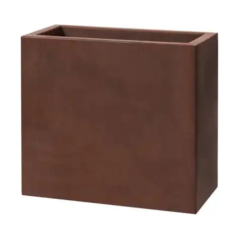 Teraplast Vaso Fioriera Schio Tower Essential Bronzo 79x38,7xh70 cm in Plastica (1/5)