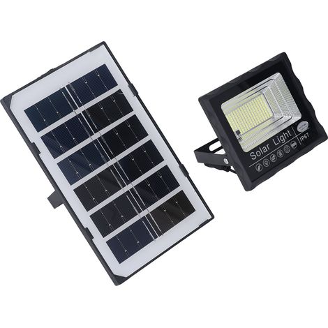 Lampe solaire extérieure étanche à LED avec télécommande pour cour ou parc (1/5)
