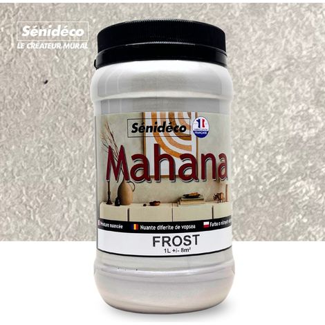 Peinture sablée effet métallisé - MAHANA 1L pour 8 m² coloris Frost (1/5)