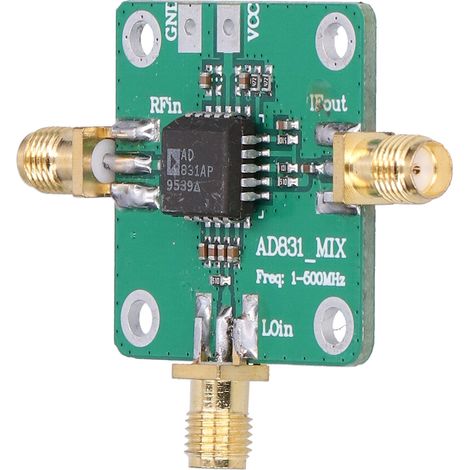 Module mélangeur haute fréquence RF à bande passante, convertisseur radio monopuce 1‑500 MHz AD831 (1/5)