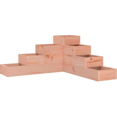 Pflanzentreppe 4 Stufen 80,5x79x36 cm Massivholz Douglasie vidaXL