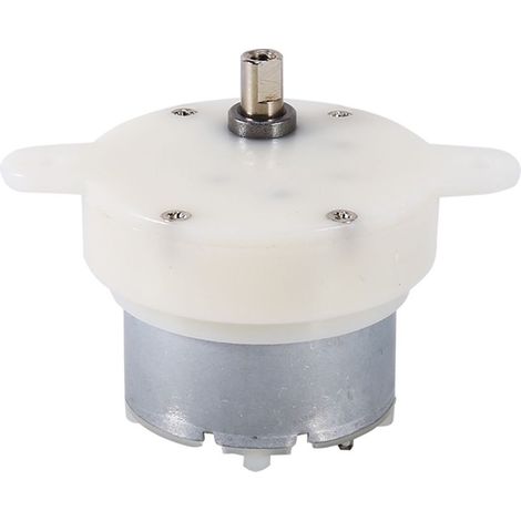Spacnana 12V TORME Micro Micro Motor à Basse Vitesse Réversible DC Gearmotor pour les Stands D'affichage Projets de Bricolage. (1/5)